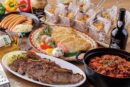 2カ月ごとに選べるメイン料理のラインナップを変える「トリコの食べ放題」シリーズ