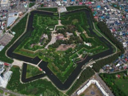 西洋の稜堡式城郭を参考に築造された