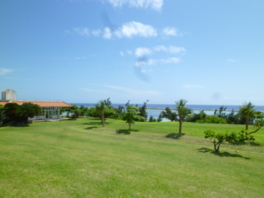 開放的な景色が広がるシンリ浜海浜公園